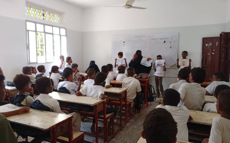 جمعية إكرام التنموية الخيرية تنظم فعالية توعوية حول العنف ضد الأطفال في مدرسة هائل بنين