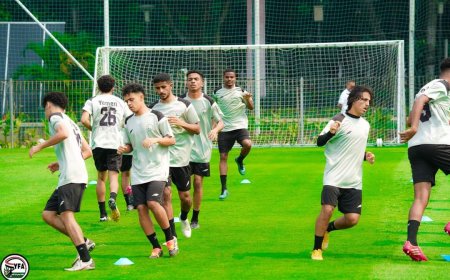 منتخب الشباب يجري حصته التدريبية الأولى في جاكرتا تحضيرا للمواجهة الافتتاحية أمام تيمور الشرقية