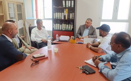 معاون يلتقي وفد برنامج تعزيز أمن الطيران 