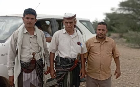 مدير عام الوضيع يدشن عملية المسح الهندسي لإنشاء مشروع مياه المقطن