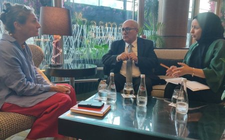 وزير الإدارة المحلية يبحث مع السفيرة الهولندية لدى اليمن أوجه التعاون والتنسيق المشترك بين البلدين. 