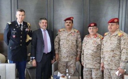 وزير الدفاع يلتقي السفير الأمريكي لبحث سبل التعاون