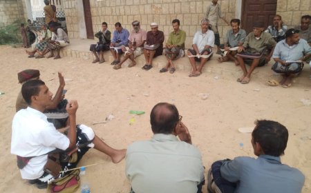 حبان.. عقد اجتماع بأولياء الأمور والمشائخ وو جهاء خبر لقموش دعت آلية إدارة مدرسة بن عديو  ومجلس الأباء بالمدرسة