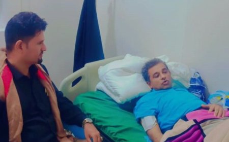 أسرة تحرير مواقع "أبين الآن" تتمنى للكابتن والصحفي حسام الحيدري الشفاء العاجل حيث سيجري عملية جراحية قبل لحظات 