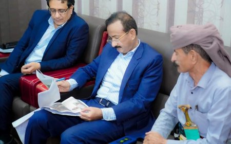 المحافظ بن الوزير يواصل لقاءاته مع مختلف الفعاليات المجتمعية والمواطنين من أبناء محافظة شبوة