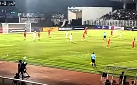 بهذه النتيجة انتهت مباراة اليمن واندونسيا.. في تصفيات آسيا للشباب 