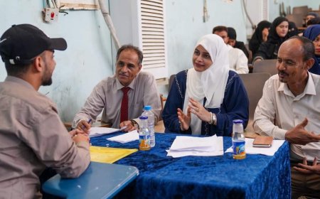 كلية الإعلام بجامعة عدن تدشن المقابلات الشخصية مع الطلاب المتقدمين للعام الدراسي 2024 - 2025م