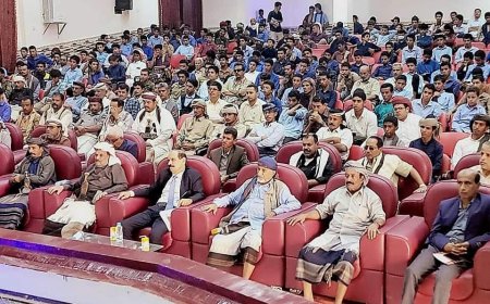 حلف قبائل شبوة ينظم ندوة عامة عن ظاهرة الثأر وآثارها السلبية على المجتمع.