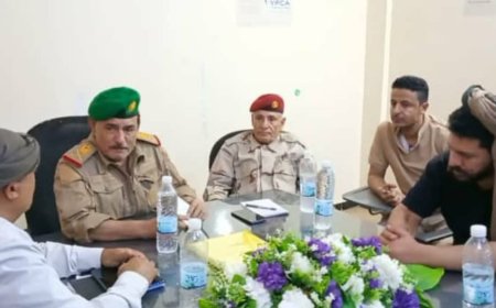 اللجنة الأمنية بالضالع تناقش عدد من القضايا المتعلقة بالأمن