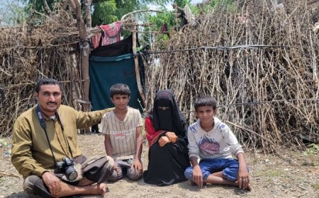 أين الخيرون.. في أبين أرملة فقيرة تعيل أطفالاً معاقون تنتظركم