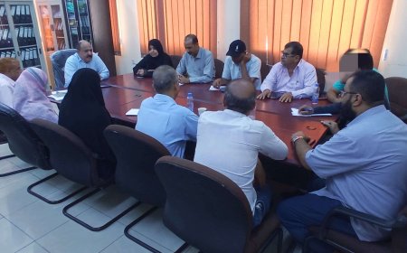 مؤسسة كهرباء عدن تناقش انجاز تنفيذ نظام الاونكس برو