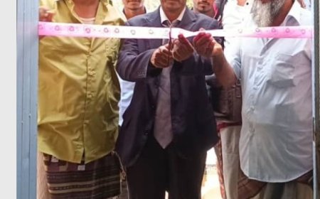 برعاية محافظ أبين.. "اليوسفي" يفتتح فرع للتدريب والتأهيل بيافع سرار ويكلف "السنيدي" مسؤولاً للفرع