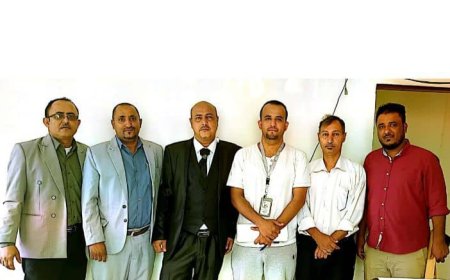 مدير الغرفة التجارية بالضالع يلتقي إدارة وكالة المنشآت الصغيرة والأصغر