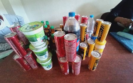 مكتب اشغال زنجبار ينفذ حملة نزول ميدانيه الى سوق المدينة مدينة ويضبط اغذية منتهية