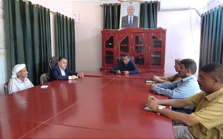 الهيئة الادارية للمجلس المحلي بمحافظة أبين تعقد دورتها الاعتيادية برئاسة المحافظ