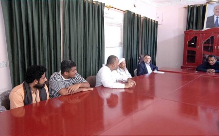 محافظ أبين يلتقي ممثل شركة سابسون  للطاقة