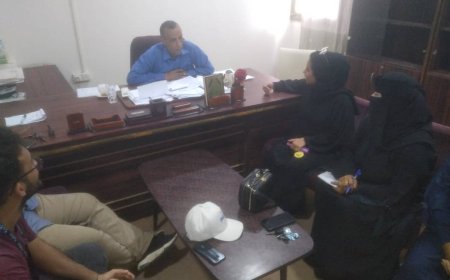 مدير عام مستشفى الأمراض النفسية يستقبل فريق تكتل نون النسوي ومؤسسة (pass)