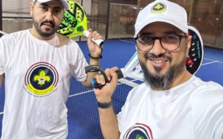 فريقنا الكشفي يغادر إلى الكويت للمشاركة في البطولة الدولية الأولى للبادل