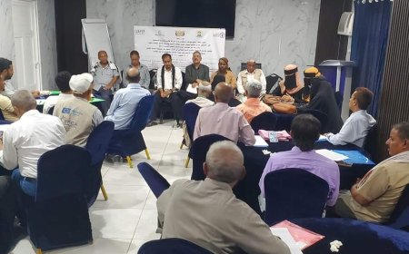 انعقاد ورشة تدريب المدربين على جودة  البذور وتكنولوجيا مابعد الحصاد بعدن