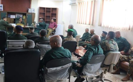 العميد جبر يترأس اجتماعًا هامًا بمدراء شرط العاصمة عدن