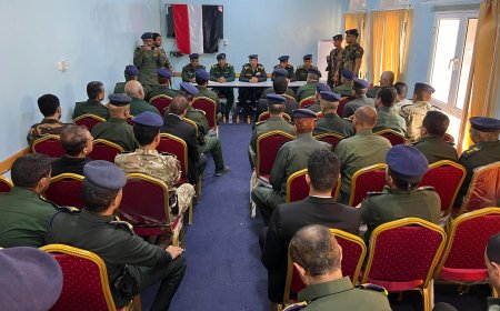 لجنة وزارة الداخلية تُنفذ نزولاً ميدانياً للادارة العامة لشرطة محافظة تعز