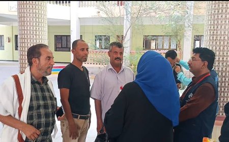 فريق خدمة الاسعاف 195 بعدن يواصل جلساته التوعوية لمدارس الشيخ عثمان و المنصورة
