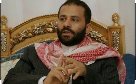 قيادي حوثي يعلن موقف جماعته من إدراج حميد الأحمر في قائمة العقوبات الامريكية