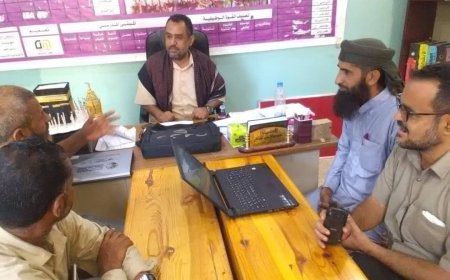 فريق التوجيه التربوي بمكتب التربية والتعليم بمودية يزور مدارس التعليم الأهلي والخاص