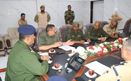 لقاء أمني بعدن لمناقشة تدشين إصدار البطائق الذكية لمنتسبي الشرطة