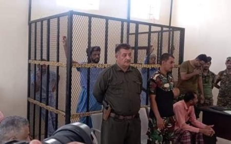 محكمة الحوطة الإبتدائية تصدر حكم الإعدام بحق المتهمين بقتل الشيخ محسن صالح الرشيدي ورفاقه