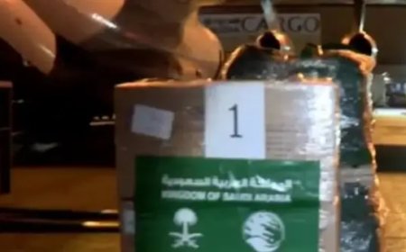عاجل: إطلاق جسر جوي إغاثي  سعودي الى لبنان