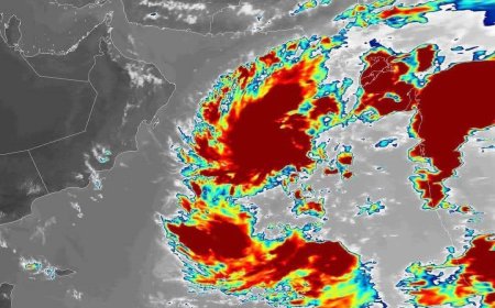 منخفض جوي في بحر العرب سيضرب سواحل عمان غدًا وتوقعات بتأثر السواحل الشرقية لليمن