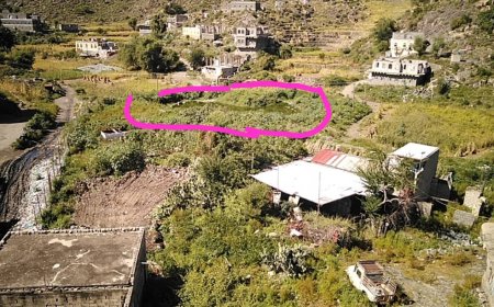 بحيرة من المجاري تهدد الصحة العامة في يافع رُصُد