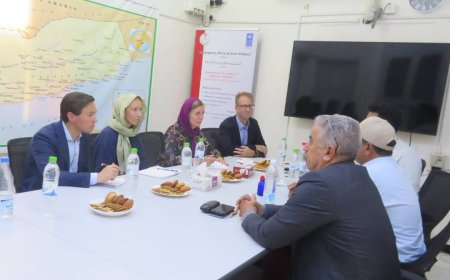 عدن.. البرنامج الوطني للتعامل مع الألغام يعقد اجتماع هام مع البعثه الهولنديه الى اليمن.