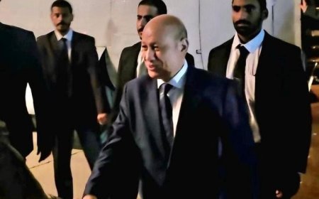 عاجل: الرئيس العليمي  يصل عدن