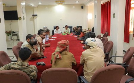 بحضور باعوم والشقي.. تنفيذية انتقالي شبوة تعقد اجتماعا استثنائيا