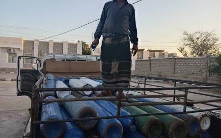 مدير مكتب الصحة  احور يتكفل بشراء الاكسجين بمبلغ 600 الف ريال على حسابه الشخصي ويعبر عن استياءه من سلوك مدير مستشفى الصداقة التعليمي العام
