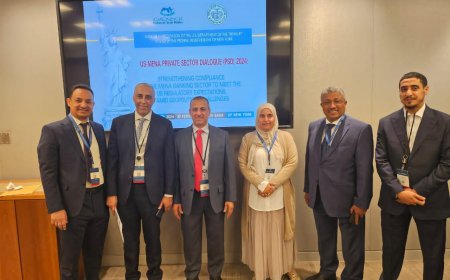 الدكتور أحمد بن سنكر مدير عام البنك الأهلي يشارك في الملتقى السنوي لاتحاد المصارف العربية بنيويورك