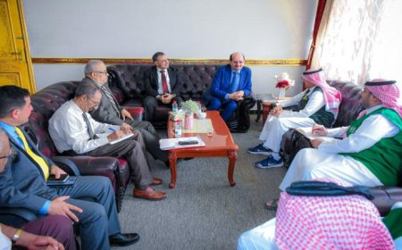 رئيس جامعة عدن يلتقي وزير الخارجية والبرنامج السعودي لتنمية وإعمار اليمن