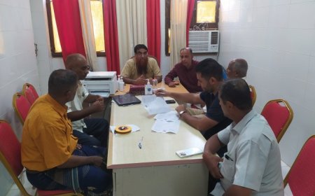 بتوجيه من وزير الصحة.. مكتب الصحة أبين يسلم مشروع أعادة تأهيل مركز العزل الصحي بزنجبار للجهة المنفذة  