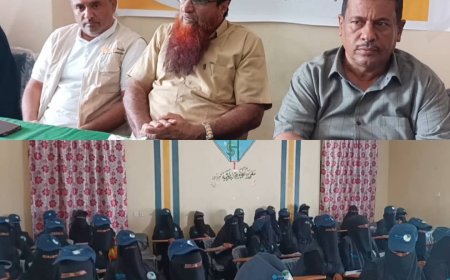 مؤسسة ضوء تقيم دورات تدريبية تنشيطية لمتطوعات صحة وتغذية المجتمع والعمال الصحيين في خنفر محافظة أبين 