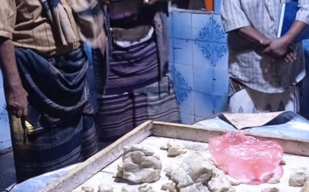 اشغال خنفر يقوم بتنظيم سوق المدينة ويضبط عدد من المخالفات الصحية باحد المطاعم 