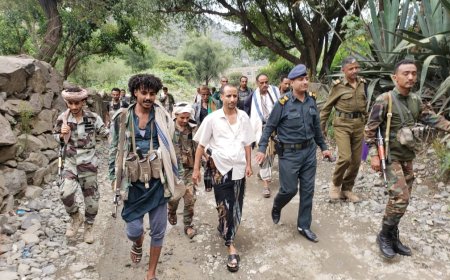 مدير إدراة شرطة المسراخ يزور  قسم المقضى في الأقروض. 