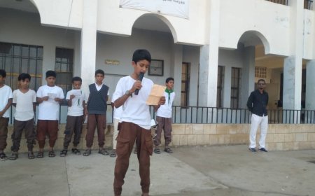 مدرسة العروس بمودية تقيم إذاعة مدرسية صحية بامتياز