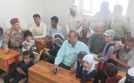 شبوة.. اللواء عادل المصعبي يزور جمعية رعاية وتأهيل المعاقين في لفتة إنسانية كريمة