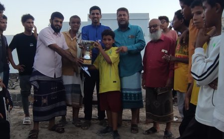 فريق المعلم بطلآ لبطولة الواعدين لكرة القدم