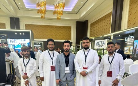 رجل أعمال يمني يشارك في معرض الرياض العقاري بالمملكة
