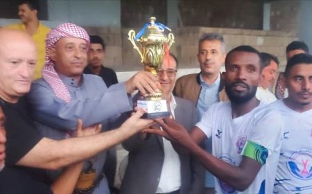 ميناء المخا بطلاً لأندية الدرجة الثالثة لكرة القدم بتعز