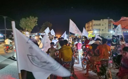 مسيرة دراجات نارية بقصيعر دعما لخطوات التصعيد لإنتزاع الحقوق المشروعة