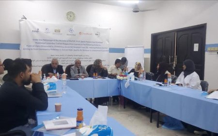 بدعم من منظمة ميد جلوبال.. افتتاح قاعة الاجتماعات والتدريب بمكتب الصحة بالتواهي 